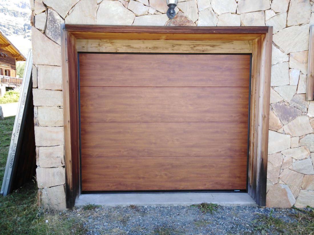 Pose porte garage IDEAT